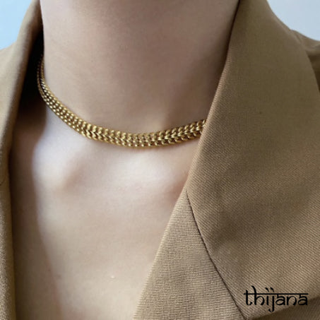 18K gold plated necklace