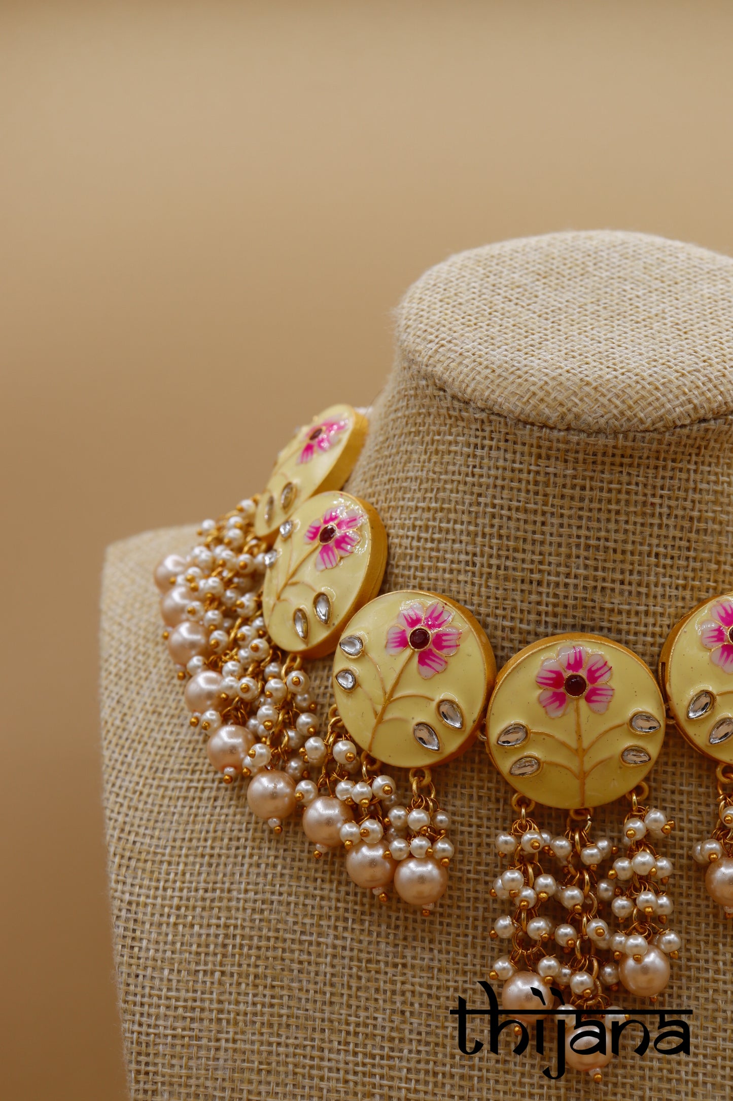 Necklace with earrings