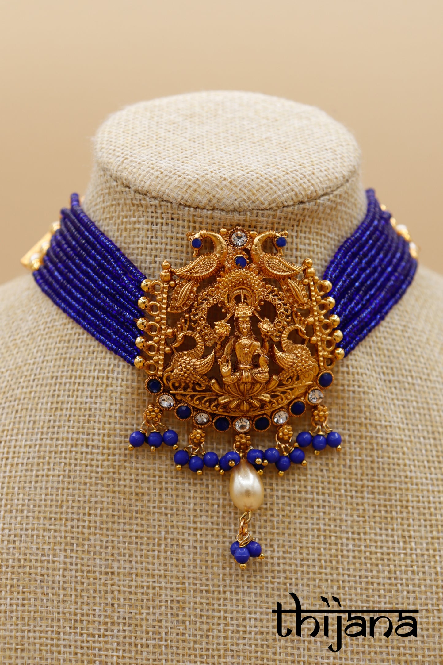 Necklace with matching earrings