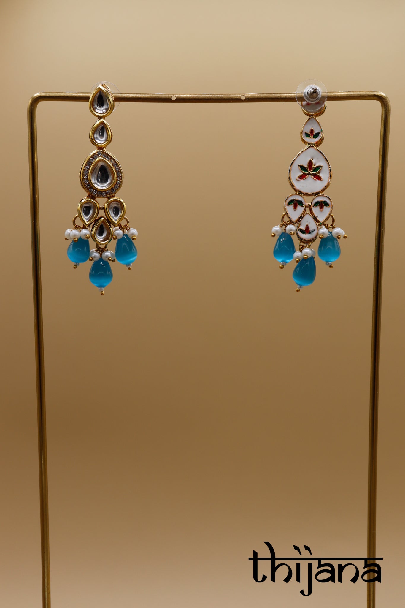 Necklace with matching earrings