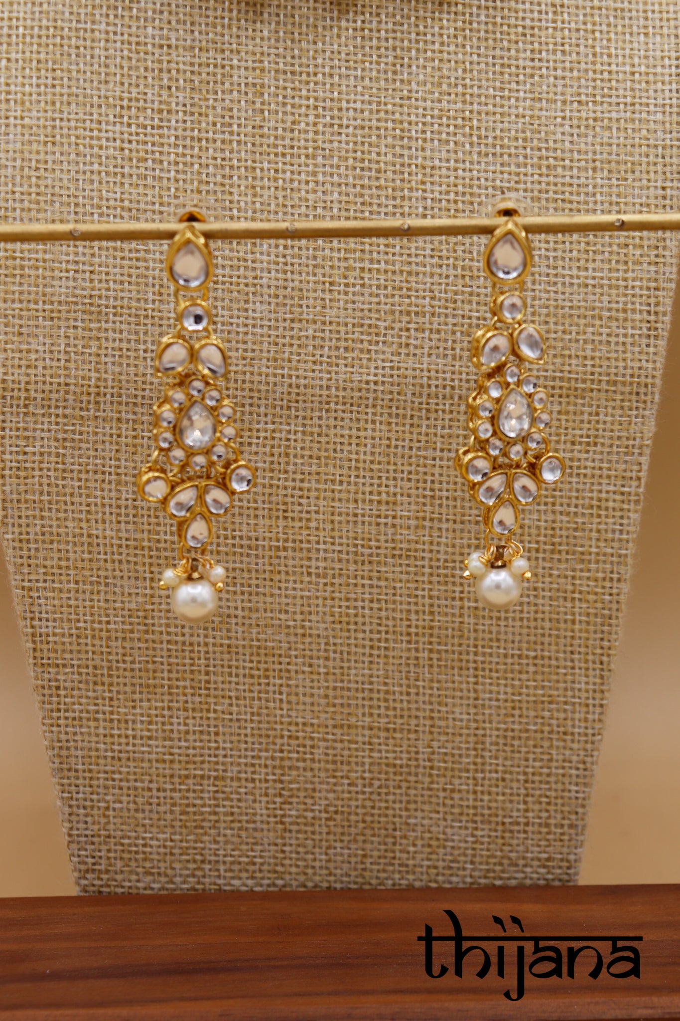 Necklace with matching earrings